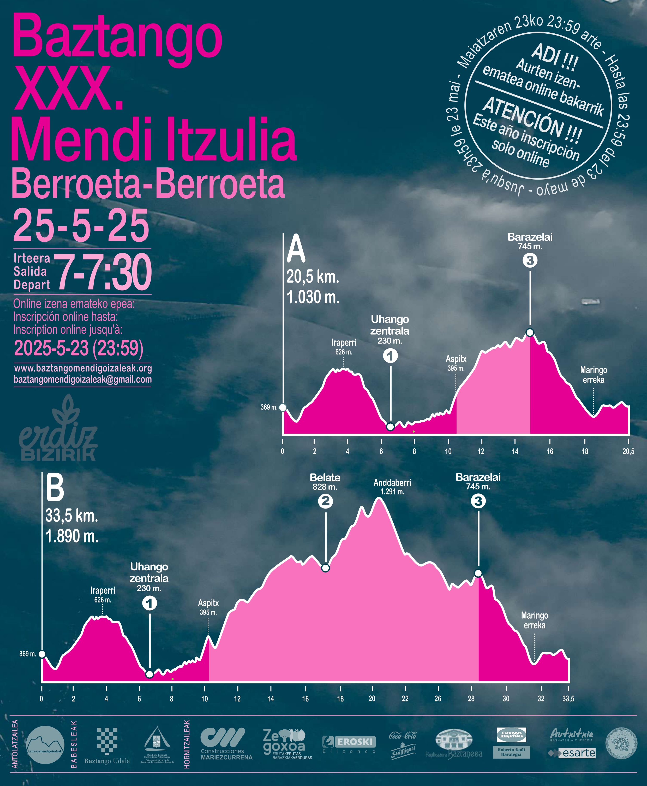 BAZTANGO XXX. MENDI ITZULIA